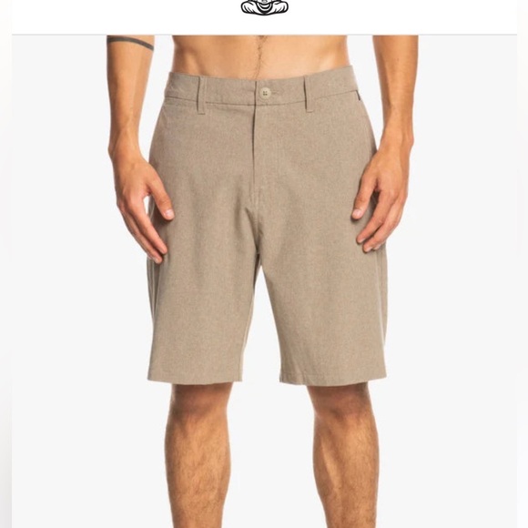 Quiksilver Union Heather Amphibian 20" Shorts- size 32 - Picture 2 of 5
